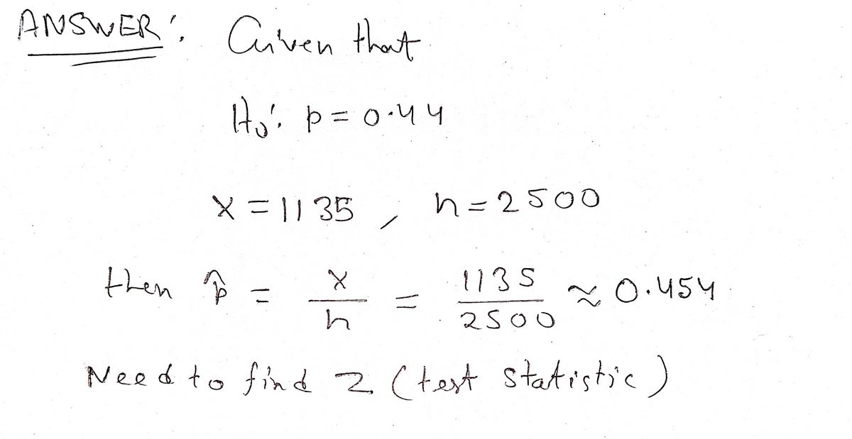 Statistics homework question answer, step 1, image 1